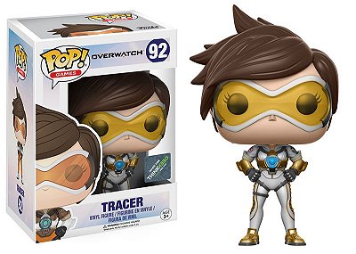 Funko Pop Overwatch 92 Tracer White Posh Exclusive