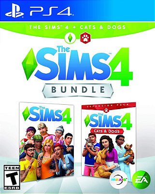 The Sims 4 Plus Cats & Dogs Bundle - PS4