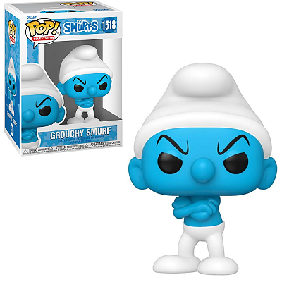 Funko Pop The Smurfs 1518 Grouchy Smurf