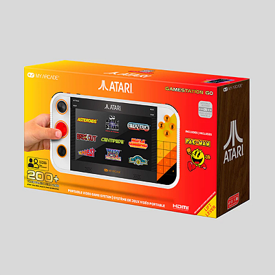 Atari Gamestation Go Portátil c/ 200 jogos