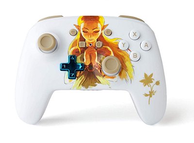 Controle PowerA Enhanced Wireless Princess Zelda - Switch