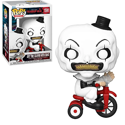 Funko Pop Terrifier 1591 Art The Clown With Bike