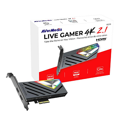 Placa de Captura Streaming AVerMedia GC575 Live Gamer 4K 2.1