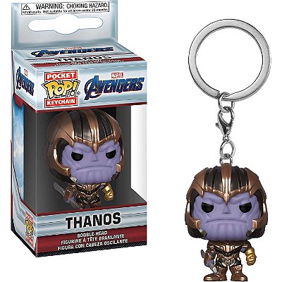 Chaveiro Funko Pocket Pop Avengers Endgame Thanos