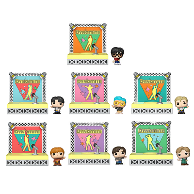 Kit Funko Bitty Pop Stage BTS 7 Figuras (Coleção Completa)