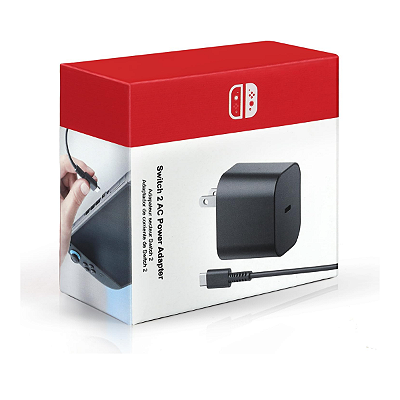 Adaptador Cabo Carregador USB-C Nintendo Switch 2 OLED Lite