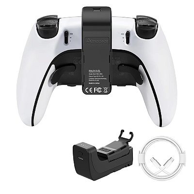 Bateria Extra Controles DualSense e Edge 3000mAh - Preto