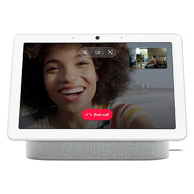 Google Nest Hub Max Smart Display 10pol - Cor Chalk