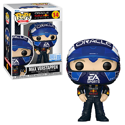 Funko Pop F1 14 Max Verstappen Red Bull Racing Exclusive