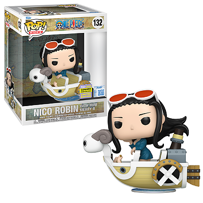 Funko Pop One Piece 132 Nico Robin w/ Mini Merry II Exclusive
