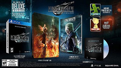 Final Fantasy VII Remake Deluxe Edition - PS4