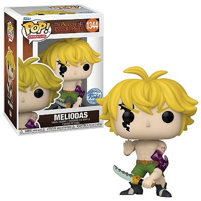 Funko Pop Seven Deadly Sins 1344 Meliodas Exclusive Edition