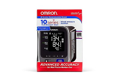 Monitor De Pressão Braço Bluetooth Omron 10 Series 2 Usuários