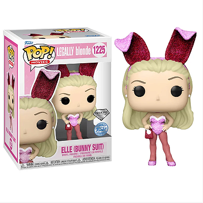 Funko Pop Legally Blonde 1225 Elle Bunny Suit Diamond