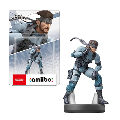Amiibo Solid Snake Metal Gear