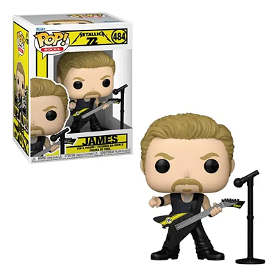 Funko Pop! Rocks Metallica 484 James Hetfield