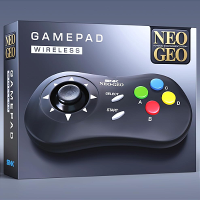 Controle NEOGEO AES+ Gamepad - Preto