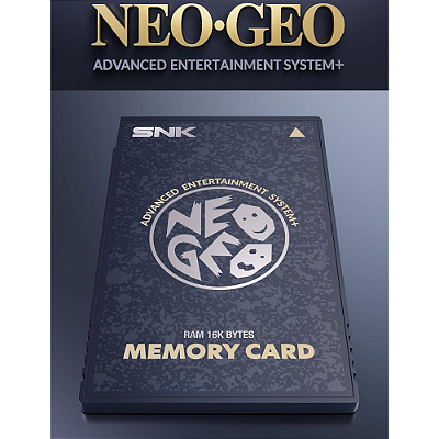 Cartão de Memória NEOGEO AES+ Memory Card - Preto