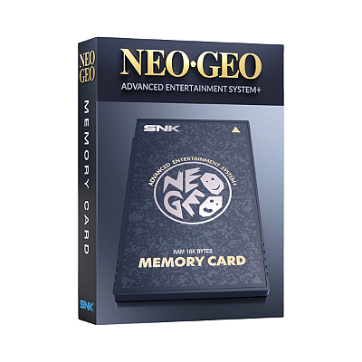 Cartão de Memória NEOGEO AES+ Memory Card - Preto