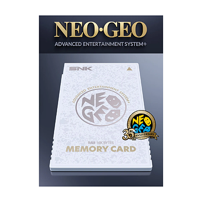 Cartão de Memória NEOGEO AES+ Memory Card - Branco