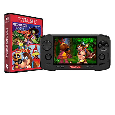 Console Portátil Evercade Nexus Banjo-Kazooie Double Pack