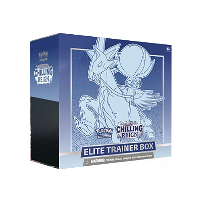 Kit Card Pokemon Elite Trainer Sword & Shield Chilling Reign Ice Rider Calyrex