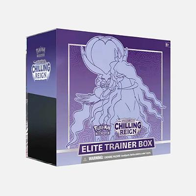 Kit Card Pokemon Elite Trainer Sword & Shield Chilling Reign Shadow Rider Calyrex