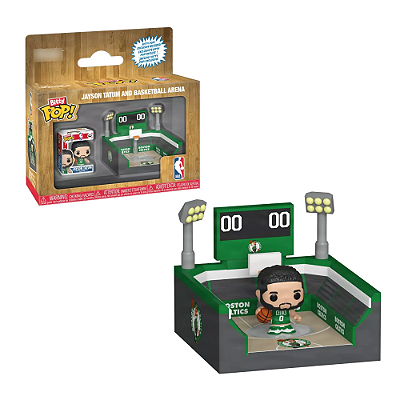 Funko Bitty Pop NBA Jayson Tatum and Basketball Arena
