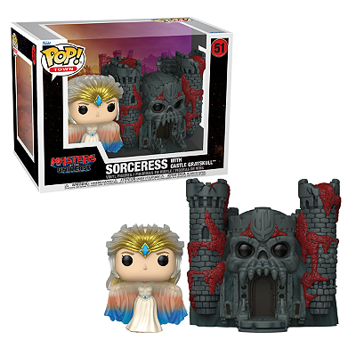 Funko Pop Masters Of The Universe 51 Sorceress w/ Castle Grayskull