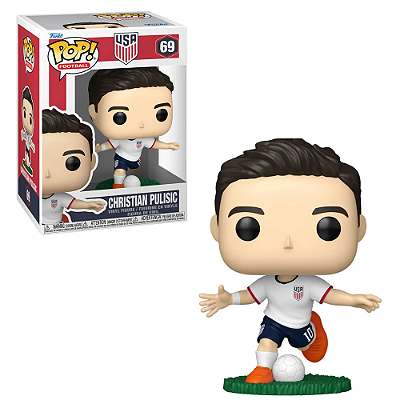 Funko Pop Football 69 Christian Pulisic EUA