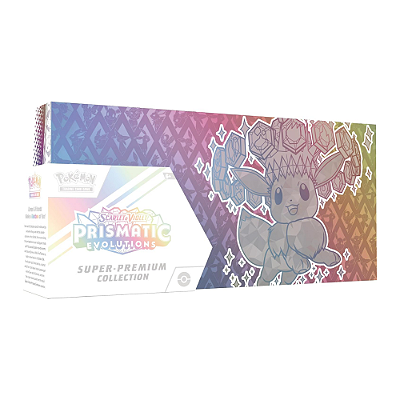 Kit Card Pokemon Scarlet & Violet Prismatic Evolutions Super-Premium Collection