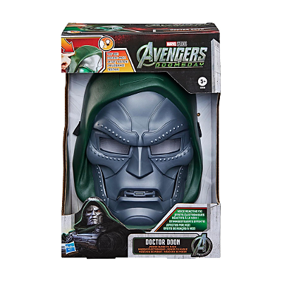 Mascara Marvel Doomsday Doctor Doom FX Mask Voz e Iluminação