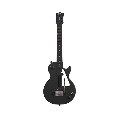 Guitarra S/ Fio CRKD Gibson Les Paul Ebony Black - Multi