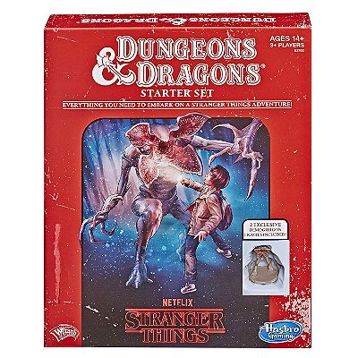 Stranger Things Dungeons & Dragons RPG Tabuleiro Starter Set