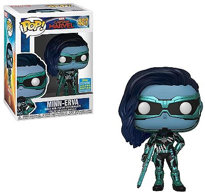 Funko Pop Captain Marvel 487 Minn-Erva SDCC Exclusive