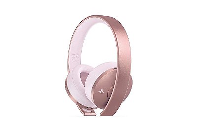 Headset PlayStation Gold Wireless Rose Gold - PS4