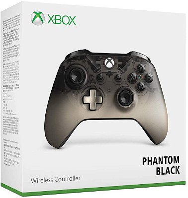 Controle Xbox Wireless Phantom Black Special Edition - Xbox One / PC