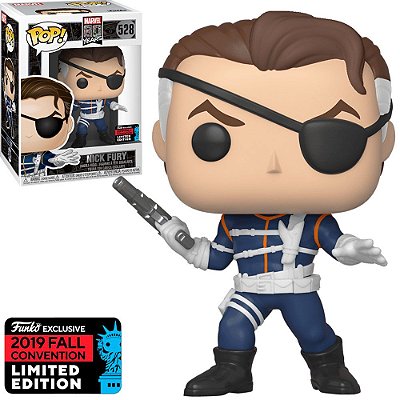 Funko Pop Marvel 80th 528 Nick Fury NYCC 2019