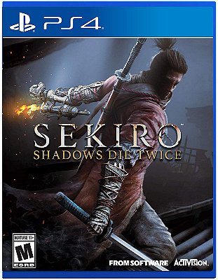 Sekiro Shadows Die Twice c/ Steelbook Case - PS4