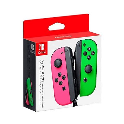 Nintendo Joy-Con (L/R) Rosa e Verde - Switch
