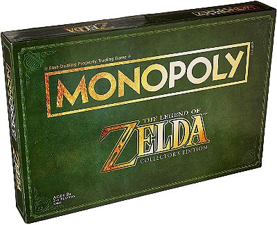 Monopoly Legend of Zelda Collectors Edition Board Game (Inglês)