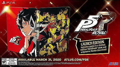 Persona 5 Royal Steelbook Launch Edition - PS4