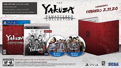 Yakuza Remastered Collection Edition - PS4