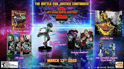 MY HERO ONE'S JUSTICE 2 Collectors Edition - Switch