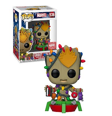 Funko Pop Marvel 536 Groot Holiday Exclusive