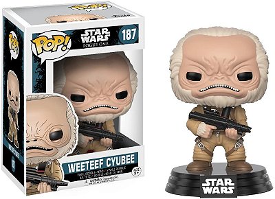 Funko Pop Star Wars Rogue One 187 Weeteef Cyubee