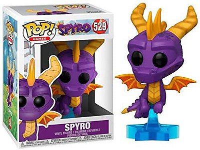 Funko Pop Spyro 529 Spyro Fly c/ Base
