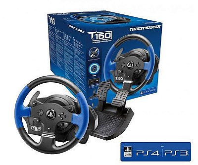 Mais Barato - Volante Logitech G29 Driving Force para PS5, PS4, PS3 e PC  Por: 1.699,00