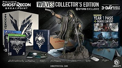 Tom Clancy's Ghost Recon Breakpoint Wolves Collectors Edition - PS4