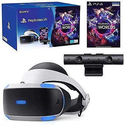 PlayStation VR Worlds Bundle c/ Câmera ZVR2 - PS4 VR